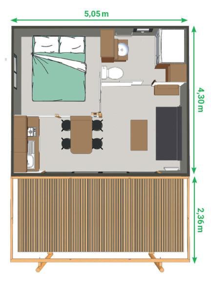 Camping Les Campagnes โรกามาดูร์ ห้อง รูปภาพ